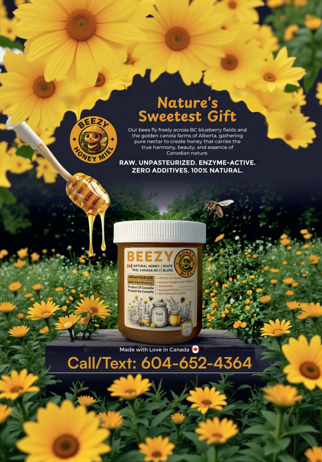 BEEZY beehives in a British Columbia apiary